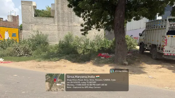 Plot — Roadside plot, Khaja Khera Road